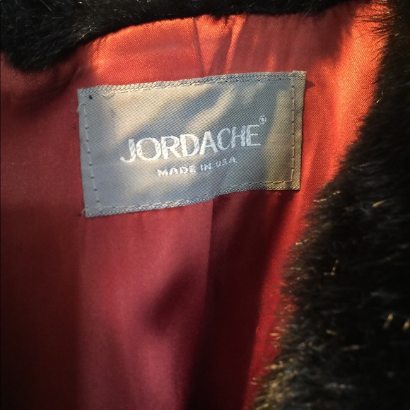 Vintage Jordache Faux Fur Coat - Picture 2 of 4